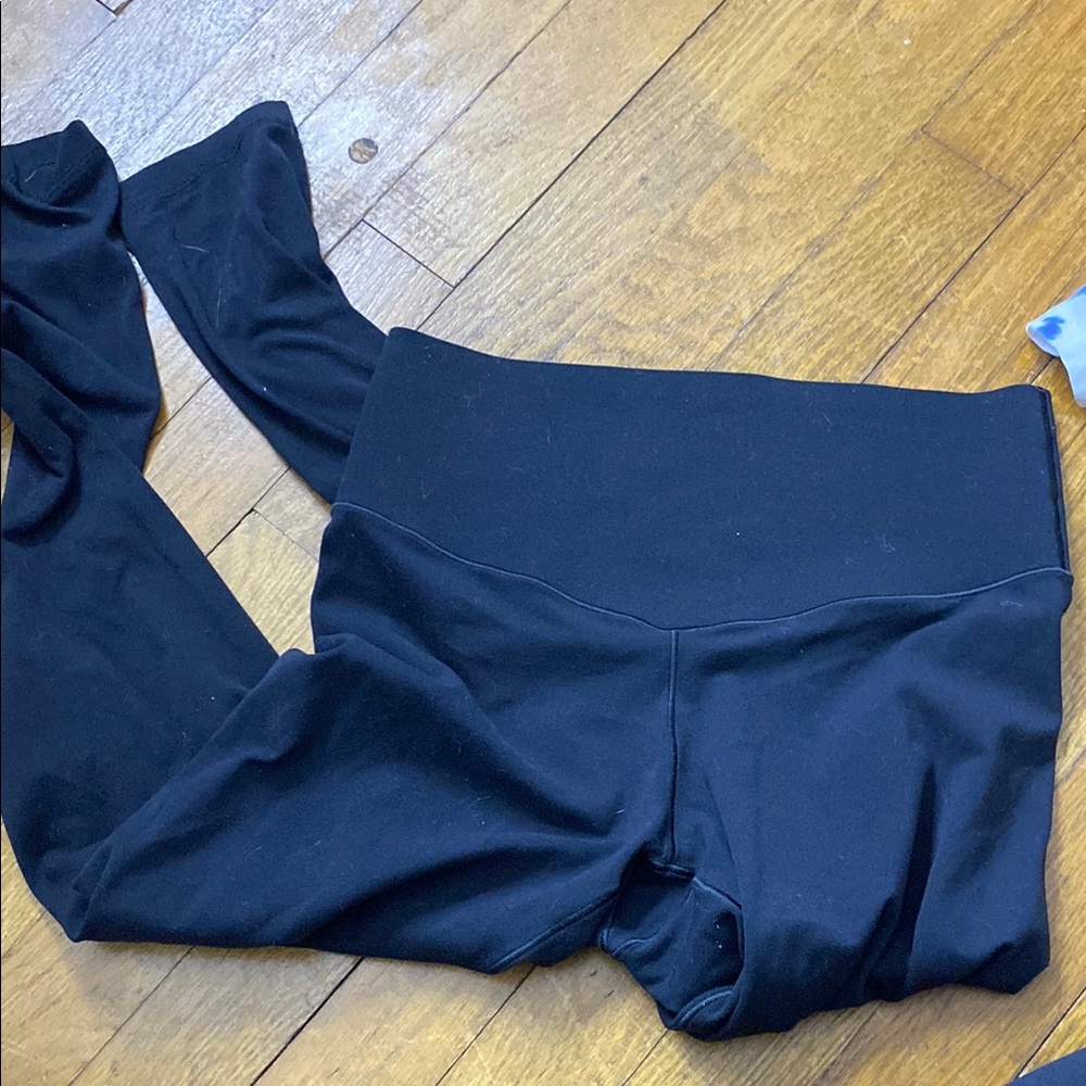 Black High-Waisted Leggings